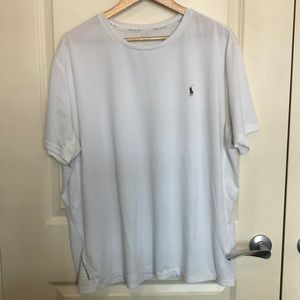Polo Ralph Lauren White Athletic Short Sleeve Tee